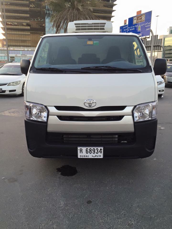 Chiller van rental Deira Dubai
