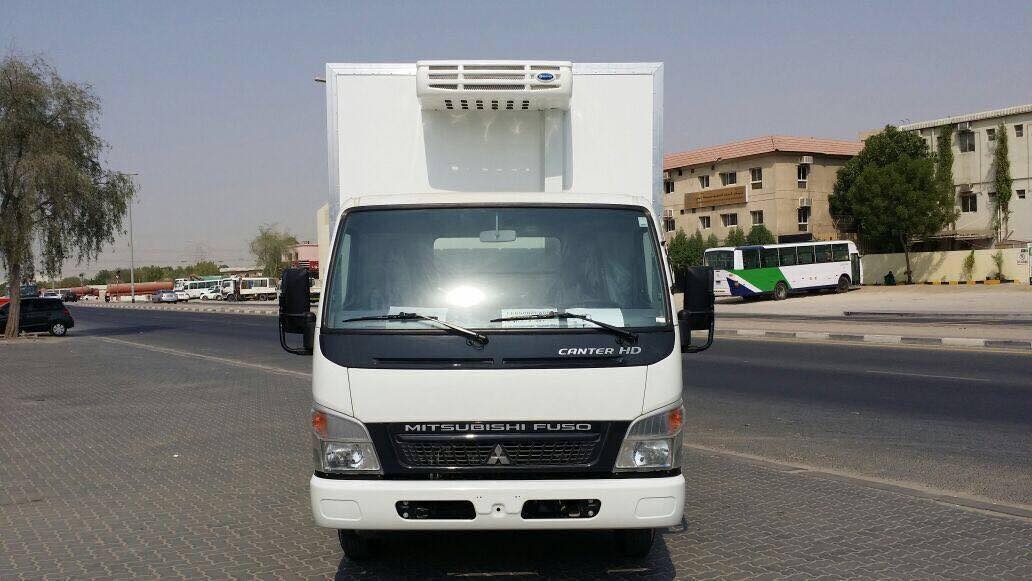 Mitsubishi Fuso Canter HD refrigerated truck with Thermo King unit in Dubai